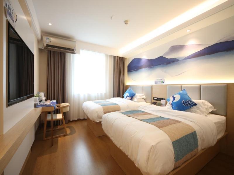 Greentree Inn Shanghai Zhongshan Hutai Hotel Eksteriør billede