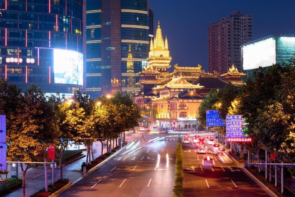 Greentree Inn Shanghai Zhongshan Hutai Hotel Eksteriør billede